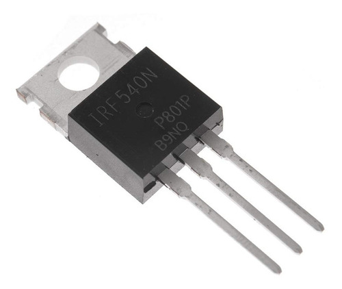 Pack 5pcs Mosfet Irf540n Canal N To220 Pwm Arduino [ Max ]