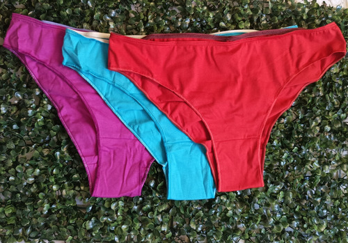 3-pack Bikinis De Algodón Ilusión 34579