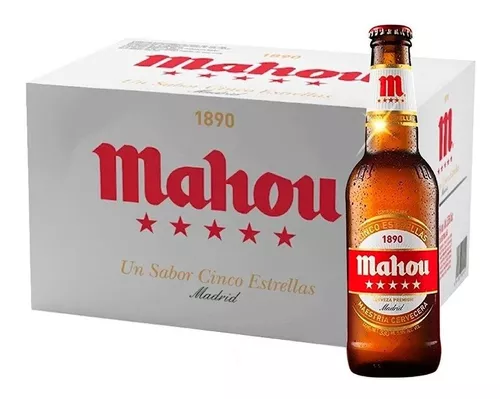 Chirrido Árbol genealógico evitar Cerveza Mahou | MercadoLibre 📦