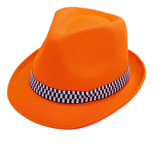 Sombrero Gorro Tanguero Funyi Fluor Panama Cotillon Fiesta