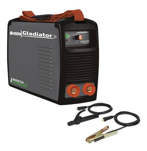 Imagen 3 de 6 de Soldadora inverter Gladiator IE 6200/7/220 gris 60Hz 220V - 230V