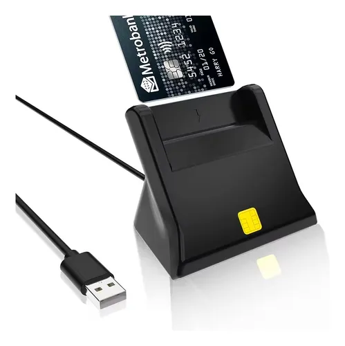 Lector Chip Cedula Electrónica Tarjeta Inteligente Usb