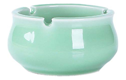 Cenicero Porcelana Verde Jade Celadon (plum Green)