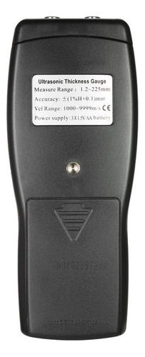 Medidor De Espesor Ultrasónico Profesional De Mano Lcd