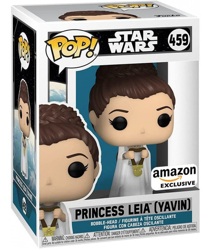 Funko Pop Princess Leia ( Yavin ) #459 Star Wars Exclusive