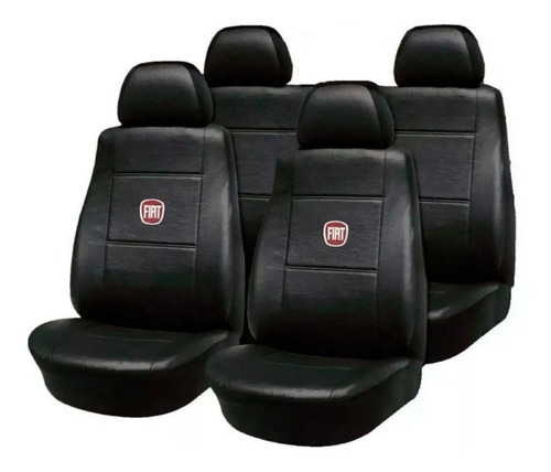 Imagen 1 de 4 de Juego Completo Funda Cubre Asiento Fiat Palio Punto Enteriza