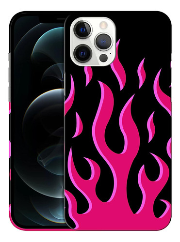 Funda Para iPhone 12 Pro Max - Fuego Rosa