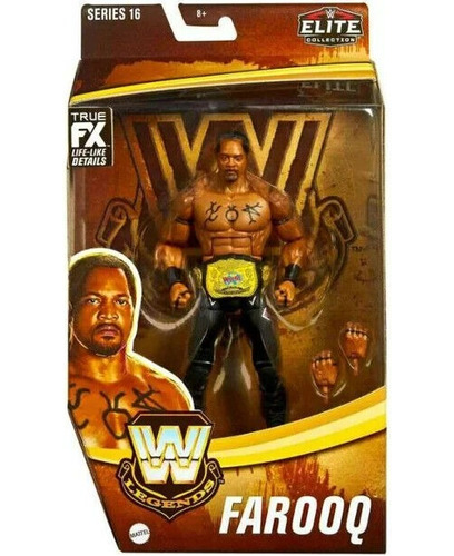 Farooq Legends Series 16 Wwe Figura New