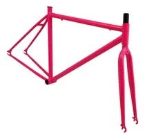 Comprar Cuadro Con Tijera Para Bicicleta Fixie Urbana R 700 Acero