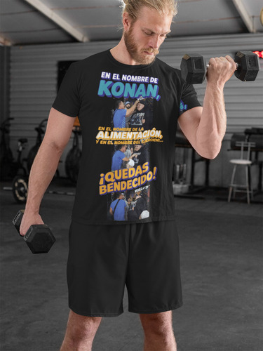 Playera Meme Konan Big Échame La Bendición