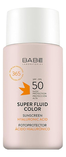 Protector Solar Babé Super Fluid Color Spf 50 - 50ml