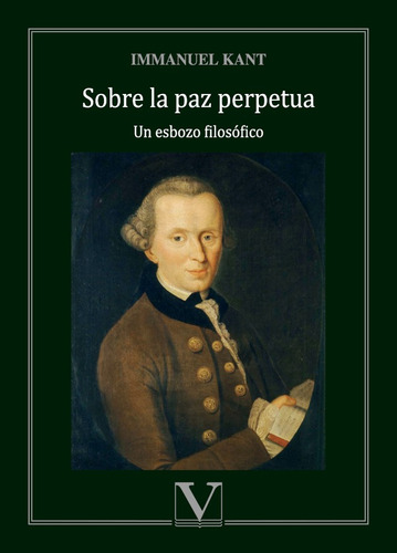 Sobre La Paz Perpetua, De Immanuel Kant. Editorial Verbum, Tapa Blanda En Español, 2019
