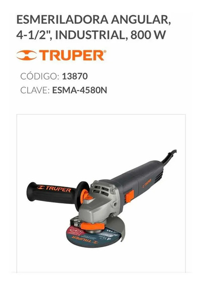 Esmeriladora Pulidora Truper | MercadoLibre 📦