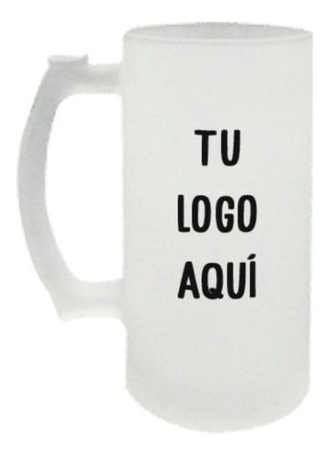 Imagen 1 de 1 de Tarro Cervecero Personalizado Satinado 16 Oz