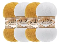 Comprar Pack Lana Para Tejer Alize Angora Gold Ovillo 100 G 500 Mt