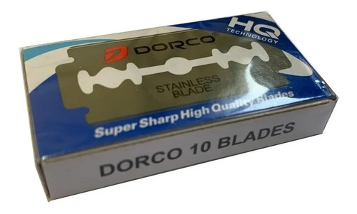 Hojas De Afeitar Barbería Dorco Caja X 10 Unidades N66