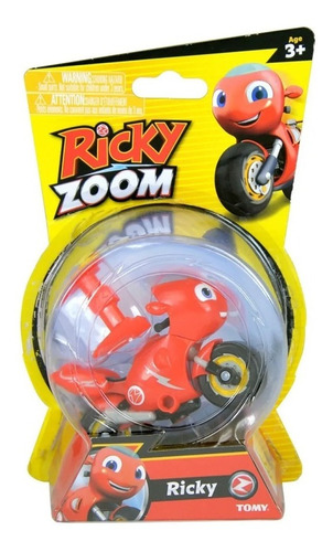 Ricky Zoom Moto Rueda Libre Gira 10cm