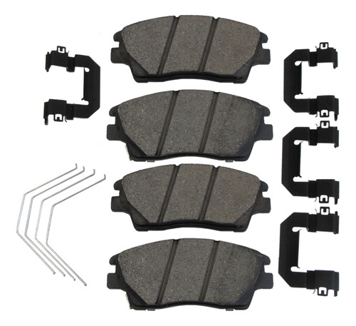 Pastilha Dianteira Quietcast Bosch Sportage 2016 A 2021