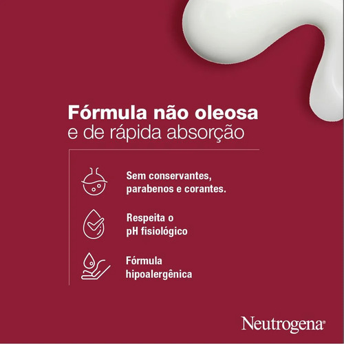 Hidratante Corporal Neutrogena Norwegian S/fragrância, 400ml