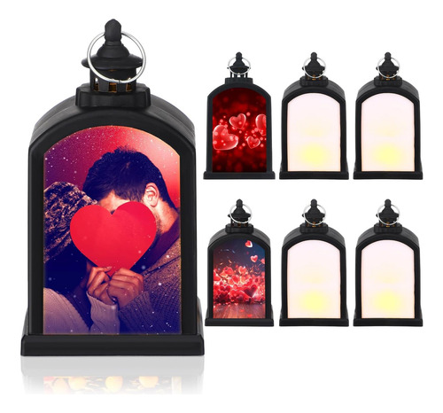 Baquler 6 Pcs Valentín Día Velas Velas Sublimación Vela Vela