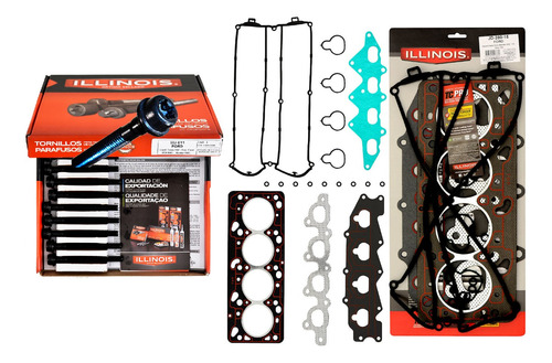 Kit Bulones + Juntas Descarbonizacion Fiesta Xr2 1.8 Zetec 