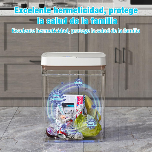 Lixeira Com Sensor Automático Para Banheiro, Lixeira