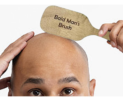 Cepillo Y Peine Para Hombre Calvo, Regalo De Peine Estilo A