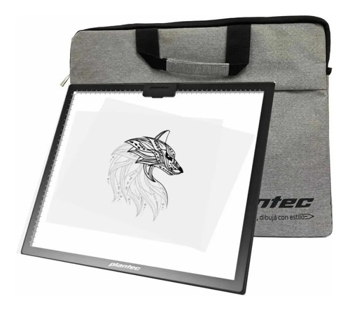 Tablero Tableta A3 Dibujo Luz Led Plantec Con Morral - Usb