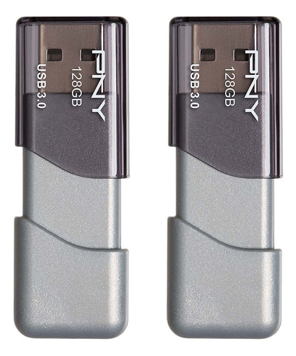 Pny Unidad Flash Usb 3.0 Turbo Attaché 3 De 128 Gb, Paquet.