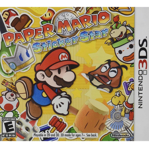 Juegos Nintendo 3ds Paper Mario Sticker Star