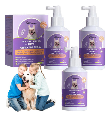 Tratamiento Dental Para El Mal Aliento Para Perros O Gatos,