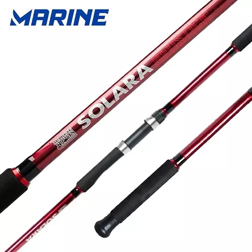 Vara Marine Sports Solara Red Stick SR-1802M 1,80m Ação Média Potência  Média Linha 10-20Lbs Molinete 2 Partes - Vara de Pesca - Magazine Luiza