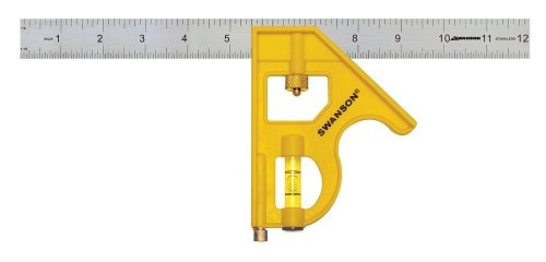 Swanson Tool Tc131 Combo Cuadrado De 12 Pulgadas (cuerpo De 
