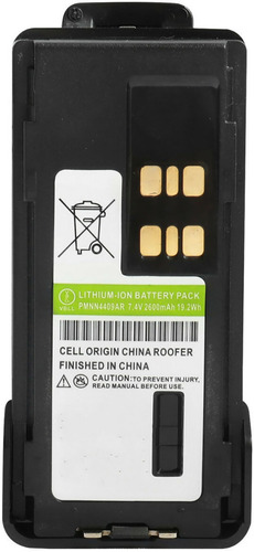 Batería Para Motorola Xpr7550 3300 Pmnn4409 Apx 4000 Dp4801