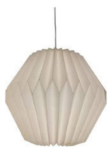 Lámpara Colgante De Papel Con Diseño De Origami, Pantalla Pl
