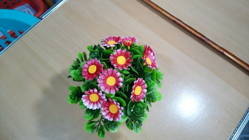 Planta De Flores Artificiales En Maceta Bonsái Decoración