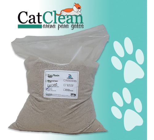 Arena Para Gatos Catclean Super Premium X 25kg