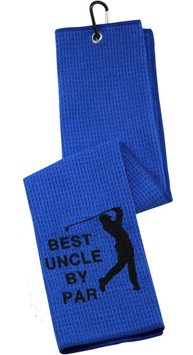 Best Uncle By Par Golf Towel Uncle Golf Gift Toalla De ...