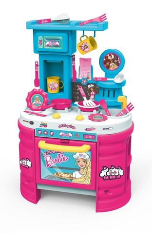 Barbie - Mega Cocina De 72cm +15 Accesorios - 2101