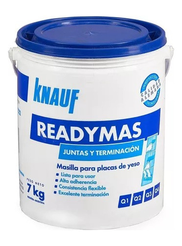 Masilla Knauf 7kg Para Juntas De Placa De Yeso 