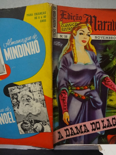 Gibi Edição Maravilhosa Nº 58 A Dama Do Lago 1952