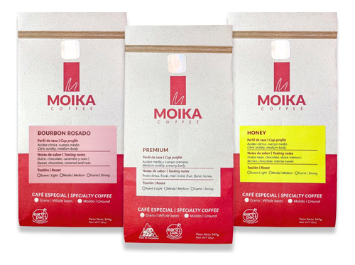 Café Especial Moika Premium+honey+bourbon Kit Gourmet Molido