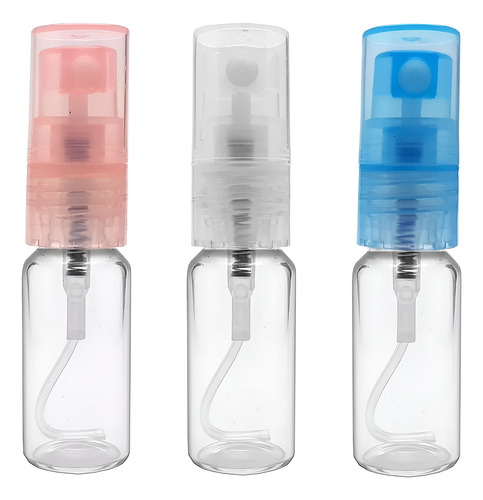 Kit 05 Frasco Flaconete Em Vidro Amostra Porta Perfume 5ml Com Válvula Spray