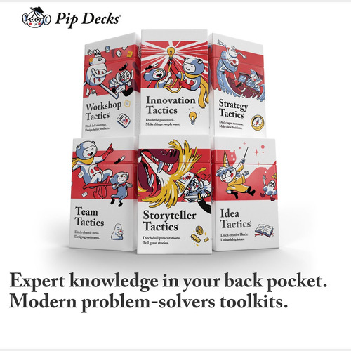 Baraja De Cartas De Estrategia Tactics Pip Decks,