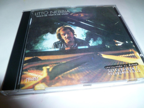 Litto Nebbia - Solo Se Trata De Vivir + Solopiano Vol.1 Cd -