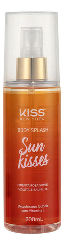 Body Splash Kiss New York Sun Kisses 200ml