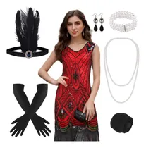 Comprar Plulon Vestidos De Los Años 20 Para Mujer, Vestidos De Cócte
