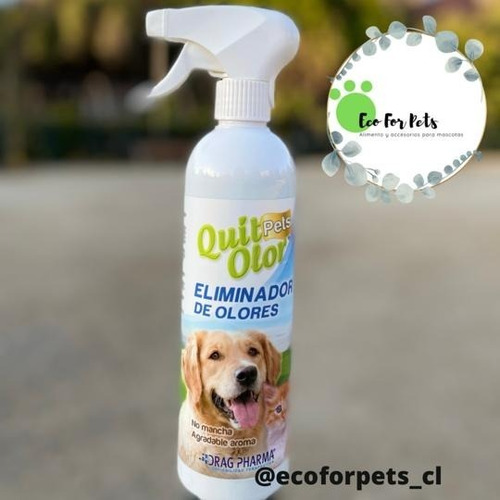 Imagen 1 de 1 de Quit Olor 500elimina Olores Mascota Drag Pharma Eco For Pets