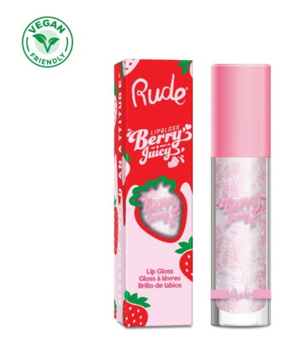 Gloss Berry Juicy Rude Cosmetics - Elige Tono Color Crystallize