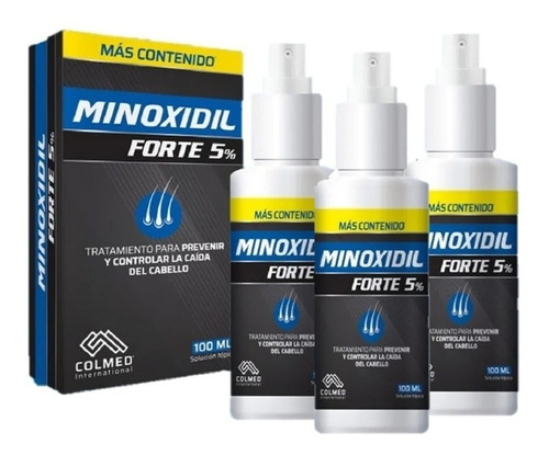Pack Minoxidil Forte 5% Colmed - g a $545